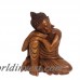 Novica Relaxing Buddha Wood Figurine NVC6696